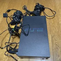 PlayStation 2 本体 コントローラー2個付き