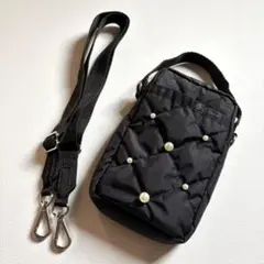 美品 Lesportsac レスポートサック ミニトート パールショルダー 美品 Lesportsac レスポートサック ミニトート パールショルダー