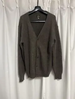 モヘアカーディガン