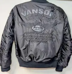 甘党男子さま専用 美品 VANSON バンソン MA-1 ジャケット ブルゾン