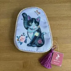 Nathalie Lete Afternoon Tea ポーチ 猫のサムネイル