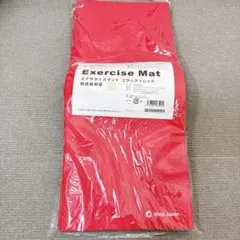 【新品】 エクササイズマット 赤 黒 ブラックレッド Shop Japan