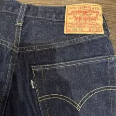 値下げしました　黒タブLevi’s LVC 501XX 日本製 濃紺