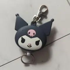 リール付きキーホルダー