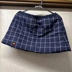 エレッセのネイビー チェック スポーツスカート