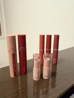 ロムアンド、セザンヌリップ7本まとめ売り