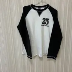 COMME CA WALK M 七分袖カットソー 25プリント