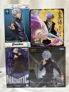 呪術廻戦フィギュアセット魔虚羅、五条悟、脹相、乙骨憂太フィギュア