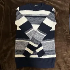 白 長袖カットソー