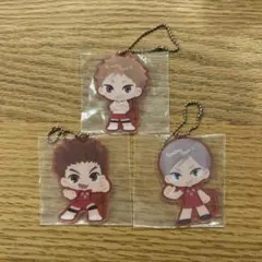 ハイキュー!! 一番くじ アクリルキーホルダー 3個セット　音駒高校