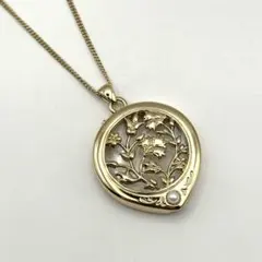 【美品】MIKIMOTO ミキモト ルーペペンダント ベビーパール ゴールドのサムネイル