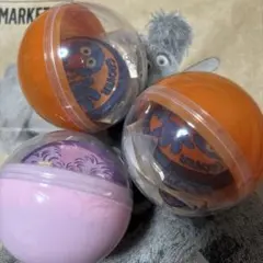 セサミストリート　セサミマーケット限定バッジ　ガチャガチャ