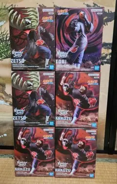 NARUTO 疾風伝 トビ ZETSU　ゼツ　角都 ６体
