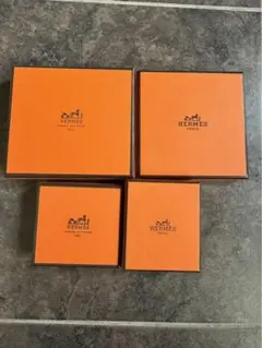 HERMES エルメス　ギフトボックス 4個セット