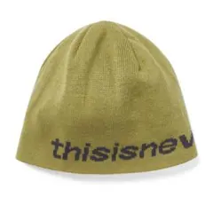 あいみょん　thisisneverthat ビーニー　イエロー