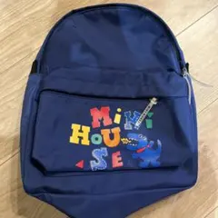 ミキハウス ネイビーリュック