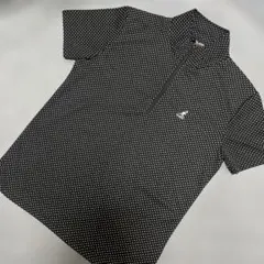 【美品】KANGOL SPORT レディース スポーツウェア ポロシャツ 黒
