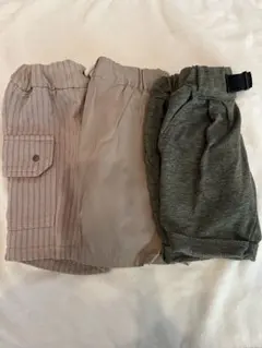 80cm キッズパンツ ベビー服 ハーフパンツ 半ズボン 保育園着まとめ売り