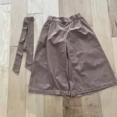 ワイドハーフパンツ　MPS 120 女の子　キッズ　半ズボン　ハーフパンツ