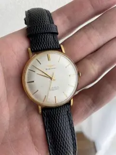 希少タグ付未使用品 TAKANO タカノ 金張り手巻時計 純正ベルト尾錠付 タカノ シャトー ヌーベル 14K金張り 純正ベルト・尾錠付き Cal