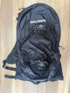 25ss mm6 マルジェラ salomon バックパック 黒 - メルカリ