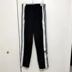 adidas スリーストライプ ジャージ ロングパンツ S