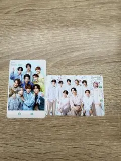 SnowMan カード　ファンクラブ