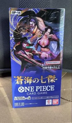 ワンピースカードゲーム 蒼海の七傑 OP-14 未開封 テープ付