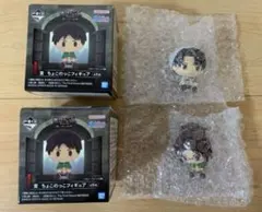 進撃の巨人 一番くじ ちょこのっこフィギュア リヴァイ シークレット ハンジ