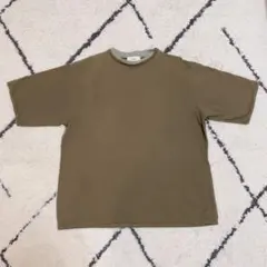 marka オリーブ クルーネック Tシャツ