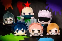 呪術廻戦　セガラッキーくじ　狗巻棘　2点セット　寝そべりぬいぐるみ　タオル