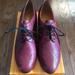 あしながおじさん　レースアップシューズ くつ