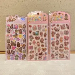 ラブブ　シール　ボンボンドロップシール　3Dステッカー