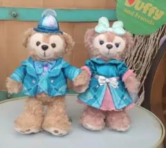 ぬいぐるみバッジ　ダッフィー　シェリーメイ　スパークリング ジュビリー