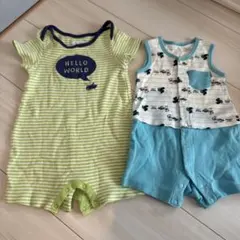 UNIQLO Baby Gapロンパース2点セット