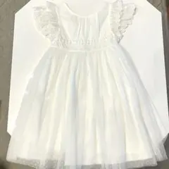 着用2回美品❤︎ next レースワンピース　98cm