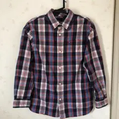 TOMMY HILFIGER チェック柄長袖シャツ M 美品
