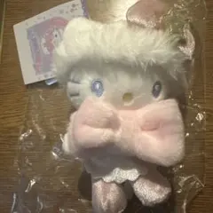 キティ キラキラウインター　マスコットホルダー