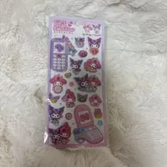 マイメロクロミ　サンリオ　シール　平成はっぴーフォン