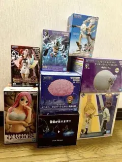 ワンピース フィギュア まとめ売り 9点セット - メルカリ