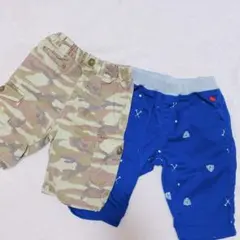 【美品】男の子 90 95 ハーフパンツ 半ズボン まとめ売り