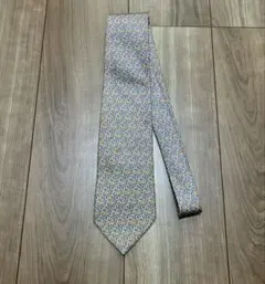 Salvatore Ferragamo ネクタイ 幾何学模様　レトロ　ジャンク