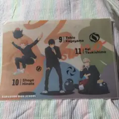 ハイキュー!! 烏野高校 　 3ポケットクリアファイル