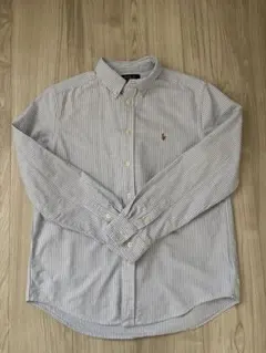ラルフローレン　長袖シャツ　ストライプ柄