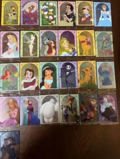【25種】ディズニー キャラクターズ ウエハース キャラクターカード まとめ売り