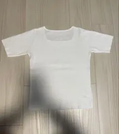 トップス ニット Tシャツ ホワイト adapt