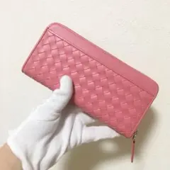 本革 長財布 牛革 レディース 手編み 大容量 可愛い L字小銭入れ 長財布