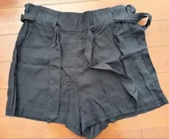 H&M ショートパンツ 大きいサイズ 黒