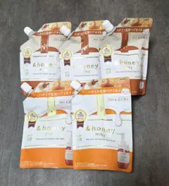 新品未使用　&honey milkyヘアオイル　ヘアミルクセット　詰め替え