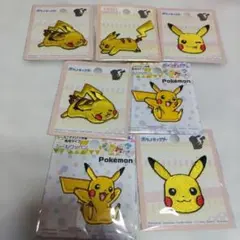 ポケモン　刺繍 ワッペン 7枚セット1
